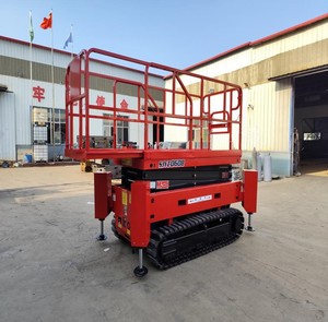 Plate-forme élévatrice à <span class=keywords><strong>ciseaux</strong></span> mobile hydraulique pour homme - Product Image 4