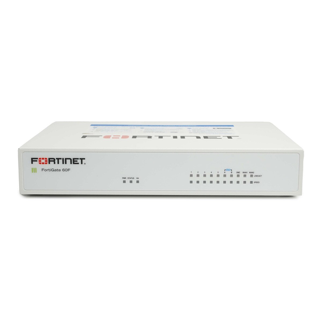 FortiGate-60F Original New 10 X GE RJ45 Ports  Fortinet Firewall  FG-60F