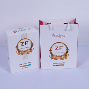 Wishgan Pure Natural Organic Silk Facial <strong>Mask</strong> High Quality Hyaluronic Acid Collagen Infused Travel Cotton Compressed Facemask - Product Image 5