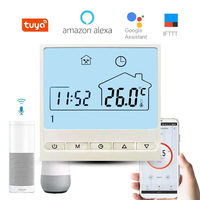 Termostato Inteligente WiFi Telin AC609 para Calefacción por Suelo Radiante Eléctrico 230V, Programación Semanal Flexible, Ahorro de Energía Preciso