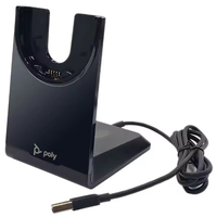 Poly-voyager 4320 Headset nirkabel UC + dudukan pengisi daya (Plantronics) - Headphone dengan mikrofon