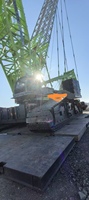 Grue sur chenilles d'occasion Zoomlion QUY800-1 800 tonnes, modèle 2020, Superlift 159m+7m, flèche pour énergie éolienne, levage lourd