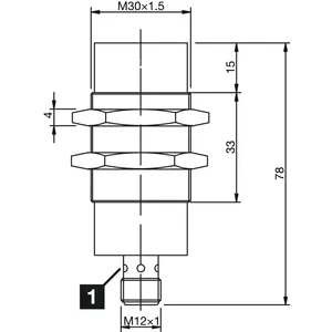 Capteur de proximité INS-M30-N15NS-B3 - Product Image 2