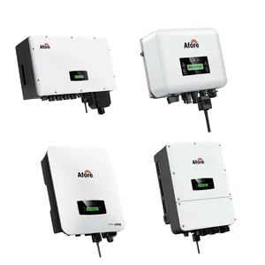 Afore Inverter Hibrid Tenaga Surya, Inverter Rumah 7KW 10KW 30KW 60KW Sistem Inverter Hibrid