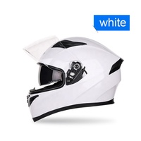 Casques de moto intégraux anti-buée et sécurisés pour la course et la conduite