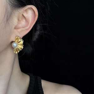 Женские серьги 925 Серебряная игла медь Циркон Бабочка бахрома длинные сексуальные серьги - Product Image 3