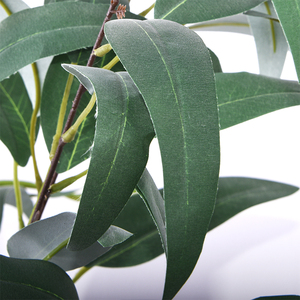 Tela <span class=keywords><strong>de</strong></span> seda <span class=keywords><strong>de</strong></span> eucalipto artificial para decoración, venta directa <span class=keywords><strong>de</strong></span> fábrica, china, oferta - Product Image 4