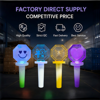 Barra Luminosa LED Octogonal Recargable Innovadora 2026 |   Control Remoto por Aplicación |   Luz LED para Fanáticos de Conciertos, Armybomb, BtsLightstick