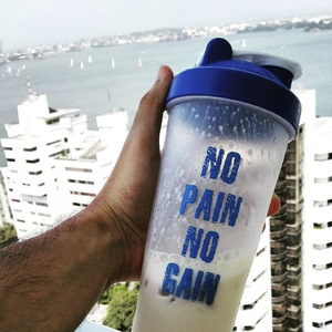 Madou 600ml BPA-free nhựa phòng tập thể dục chai biểu tượng tùy chỉnh cho nước sôi bán buôn Protein <span class=keywords><strong>Shaker</strong></span> cho thể dục thể thao trộn bột - Product Image 5