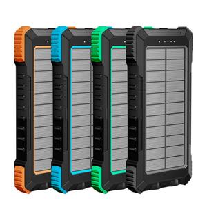 Cargador Solar Portátil con Precio de Fábrica al por Mayor, Batería Externa de 10000mAh 20000mAh PD22.5W, Cargador Inalámbrico de 15W para Exteriores - Product Image 1