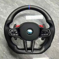 Volant en fibre de carbone pour BMW G30 G20 G01 G02 G05 G06 G07 M4 M5 F90 M8 X3M X4M X5M X6M F40 F44 F97 F98 F95 F96 G80 G82 G87