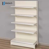 Étagère métallique multifonctionnelle double face Solutions d'affichage pour supermarché Magasin intelligent Merchandising Modèle MTK-G02 Jiangsu