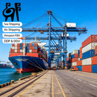 Expédition de conteneurs porte-à-porte Amazon FBA, fret maritime DDP, transitaire Chine vers États-Unis, Royaume-Uni, Australie, Allemagne