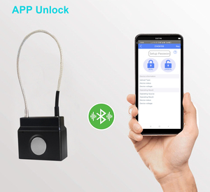 Hậu cần an ninh khóa và con dấu container con dấu lặp lại bằng cách sử dụng 5 năm dài chờ Bluetooth khóa thông minh - Product Image 1