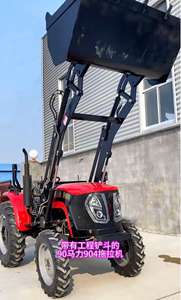 Tracteur à bas prix d'usine 4WD 50hp 60hp 70hp 80hp 90hp 100hp 120hp 140hp moteur diesel Machine agricole arbre de prise de force CE - Product Image 4