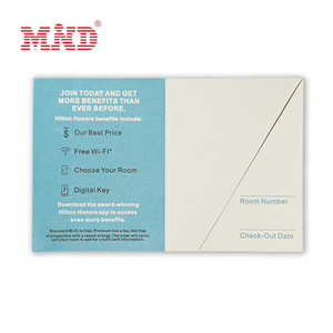 hotel key card sleeves: Durable & Customizable hotel key card sleeves: Durable & Customizable