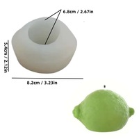 Moule à bougie en silicone de forme irrégulière parfumé au citron TangChu, bricolage pour la fabrication de bougies/savons/mousses à gâteau en provenance de Chine