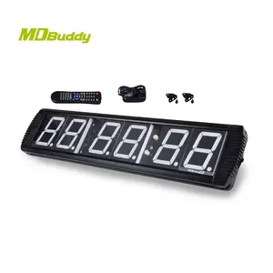 MDBuddy Customized Logo LED Screen Smart Gym Boxing Digital Timer Training Timer for Gym