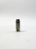 Pièces de machine en acier inoxydable usinées CNC, raccords de précision sur mesure, tolérance ±0,01 mm, faible MOQ 1 pièce