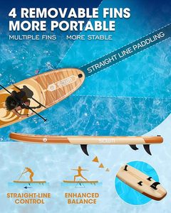 <span class=keywords><strong>Precio</strong></span> al por mayor Dropshipping Paddle Board pesca Gonflable Surf 10 '6 ''* 33'' * 6' '<span class=keywords><strong>sup</strong></span> surf inflable Stand up Paddle Board - Product Image 5
