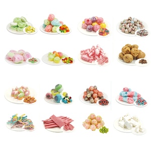 Caramelos suaves liofilizados a granel Halal, varios caramelos con sabor a fruta, malvaviscos de caramelo, paquete pequeño, aperitivos secos congelados, azúcar al por mayor - Product Image 6