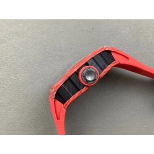 Relojes mecánicos automáticos esqueletizados rojos de alta calidad, resistentes al agua, con el estilo de los mejores diseñadores. - Product Image 4