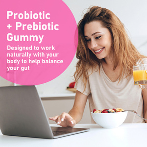 Gummies prébiotiques et probiotiques les plus vendues : Carbohydrates totaux ou soulagement des troubles digestifs occasionnels, santé intestinale, absorption - Product Image 6