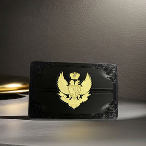 Tarjeta de Visita de Acero Inoxidable con Logotipo Personalizado, Chip NFC VIP T5577, Comunicación RFID, Mini Etiqueta, Control de Acceso, Código QR para Pago - Product Image 2