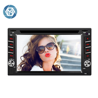 Universal 7 Inch Double Din 12V Stereo Amplifier GPS Auto AUX BT Layar Sentuh MP3 MP5 Audio Video Radio Mobil untuk Pemutar