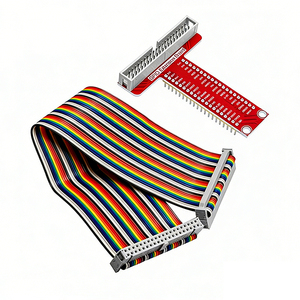 תואם לאביזרי Raspberry Pi B+ לוח הרחבה מסוג T-Type GPIO + כבל סרט 40P - Product Image 1
