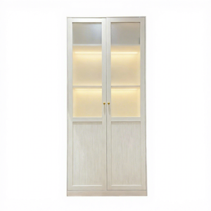 2ドアスイングスチールワードローブモダン自立環境にやさしいホームホテルベッドルームリビングルーム学校用 - Product Image 6