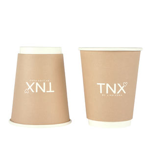 2025 tasses à thé en papier de nouveau style 8 oz 10 oz 12 oz 16 oz tasse en papier à double paroi pour boisson - Product Image 1