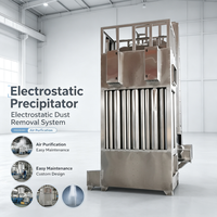 Nuevo Precipitador Electrostático Húmedo WESP, Unidad Industrial para Horno de Vidrio, Sistema de Captura de Partículas Condensables Submicrónicas