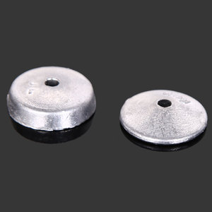 Plomb de pêche rond 30g, fonction durable pour accessoires de canne à pêche en mer - Product Image 3