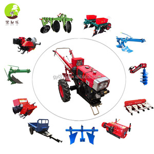 Nouveau tracteur agricole diesel 8-225 CV à démarrage électrique, équipé de divers outils agricoles, motoculteur haute productivité - Product Image 2