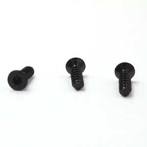 Tornillo Autorroscante de Cabeza Avellanada Hexagonal de Acero al Carbono Grado 10.9 12.9 con Certificación ISO 9001 y RoHS, con Recubrimiento de Zinc Negro - Product Image 1