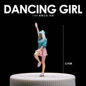 Figuras en Miniatura de Chicas Modernas en Pose de Pie, Serie 1:64, Muñecas de Resina, Adornos, Accesorios para Mesa de Arena y Paisajismo - Product Image 6
