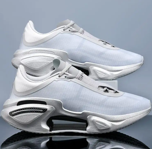 חדש ללא לוגו נעלי כדורסל לאופנה גברים ספורט אוויר אימון בית ספר נענש המקורי - Product Image 4