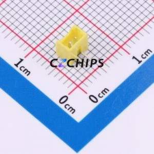 BX-MX1.25-2PWZ-Y Wire-to-Board Pin Header Bent Lead Through Hole,P=1.25mm 1x2P 1.25mm Right Angle Insert PicoBlade (MX 1.25) - Product Image 1