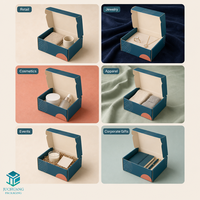 Boîtes d'expédition en carton ondulé avec logo personnalisé, finition brillante, pliables
