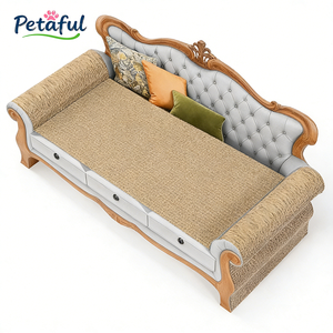 Maßgefertigtes, Beliebtes Luxus-Katzenbett im Retro-Stil mit Integriertem Sofa, Langlebig und Fusselfrei, Großes Katzenbett - Product Image 3