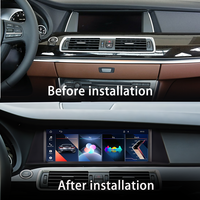 Personnalisation OEM et ODM pour autoradio BMW Série 5 GT F07 CIC/NBT 10.25"/12.3" avec système Linux, Android Auto et CarPlay