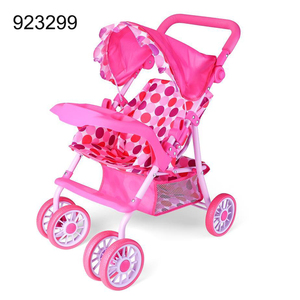 Fai finta di giocare passeggino per bambola pieghevole multifunzionale passeggino giocattoli per bambini che giocano a casa gioco - Product Image 2