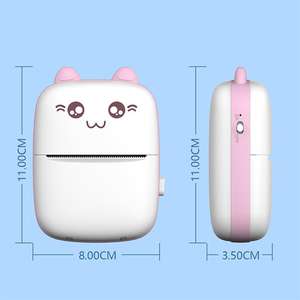 Mini Impresora Inalámbrica de Bolsillo, Impresora de Etiquetas Inteligente sin Tinta, Impresora Térmica Portátil - Product Image 2