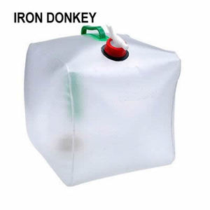 IRONDONKEY Bolsa de Almacenamiento de Agua Plegable de PVC de Grado Alimenticio, Impermeable, de 20L, para Acampar al Aire Libre y Accesorios de Senderismo, Estándares de la UE - Product Image 2