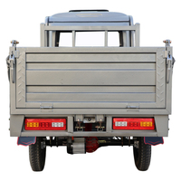 Camionnette électrique mini CE certifiée 1500W-3000W, véhicule à énergie nouvelle avec cabine fermée, camion de fret électrique 4 roues pour usage agricole