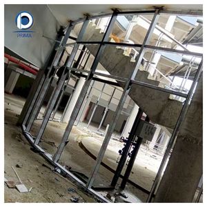 Mur-rideau en verre pré-assemblé Prima Professional, façade intégrée pour les grands projets de construction - Product Image 1