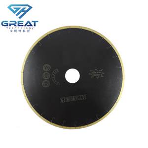 Producción profesional de fábrica Hoja de sierra de diamante de buena calidad Hoja de sierra de jade de cerámica de 14 pulgadas - Product Image 1