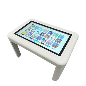 POLING lcd 32 43 55 inch bar kid restaurant coffee multi interactive android smart touch table