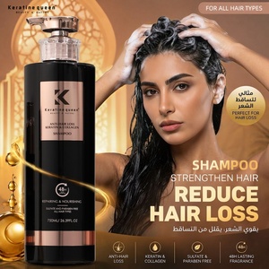 Black Gold 750ml Anti Hair Loss <b>Shampoo</b> Signature Scent Strengthens Hair Roots & Reduces Shedding Wholesale OEM Available - Product Image 1
